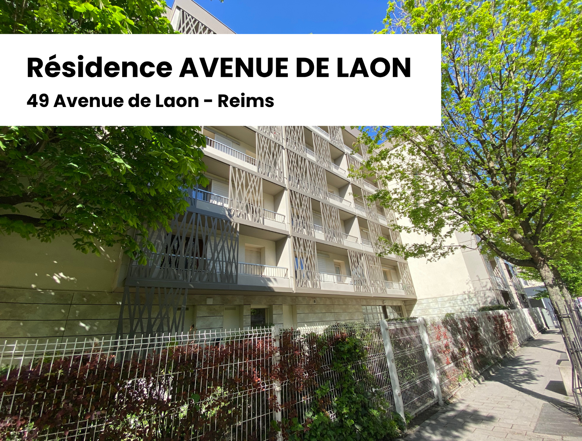 Résidence Avenue de Laon