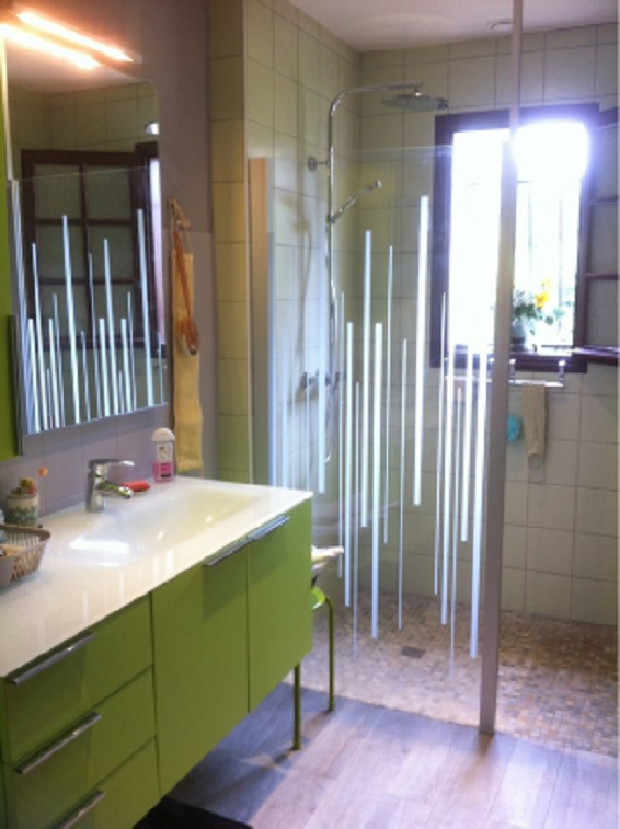 Rénovation salle de bain avec douche à l'italienne