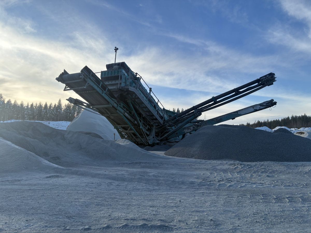Metso Lokotrack murskaustöissä