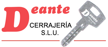Logo de Deante Cerrajer&iacute;a S.L.U. con una llave gris sobre fondo blanco