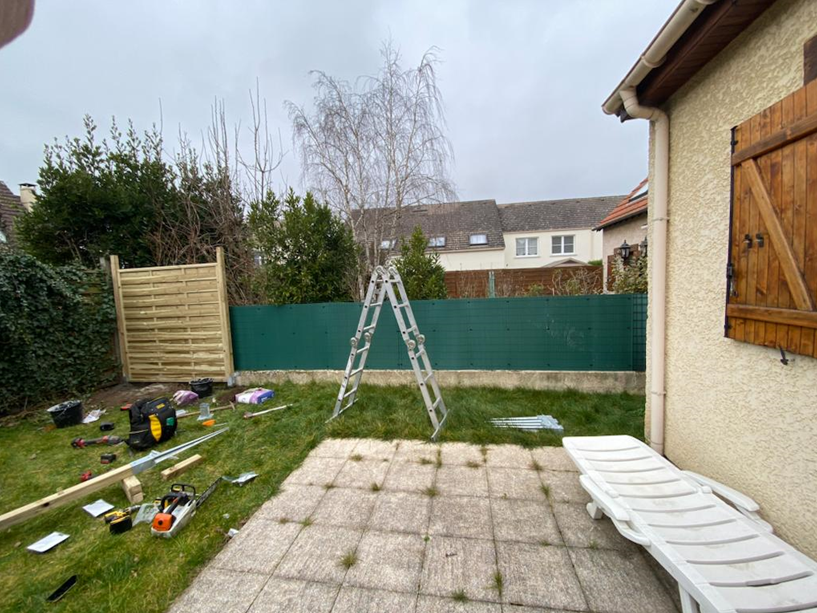 Création d'une clôture