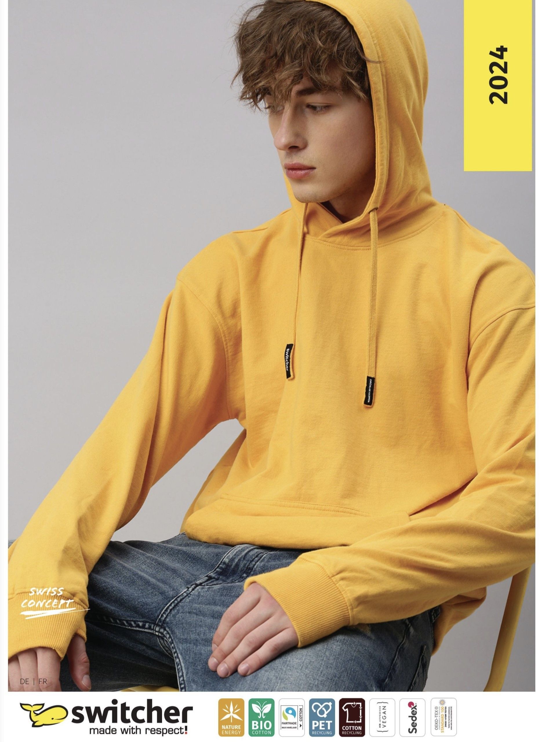 Catalogue Switcher 2024, Suisse, Genève, t-shirts, polos, sweat, casquettes, whale geelee,