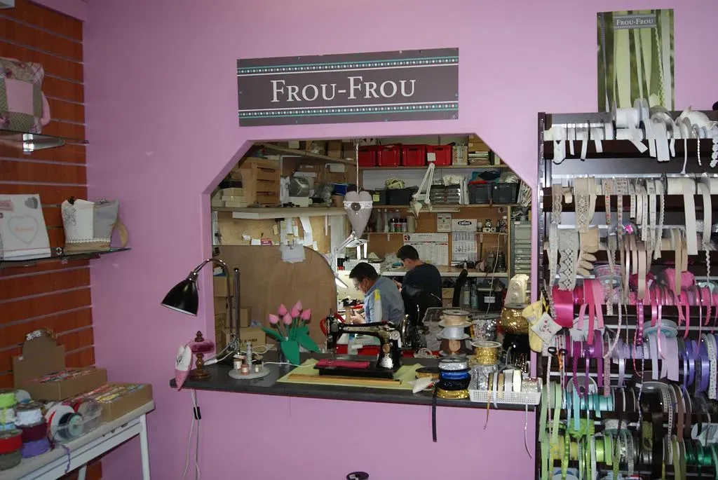 Notre atelier de réparation de machines à coudre