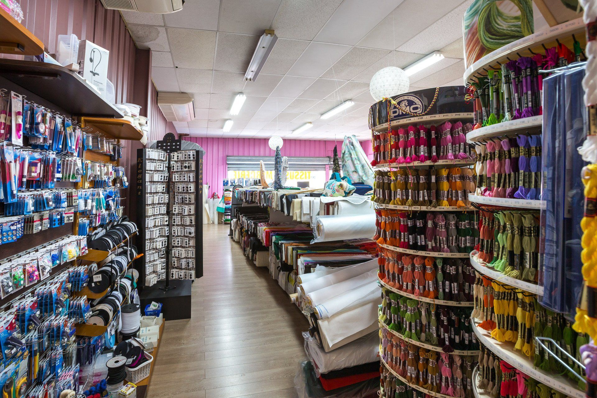 Nos tissus et articles de mercerie