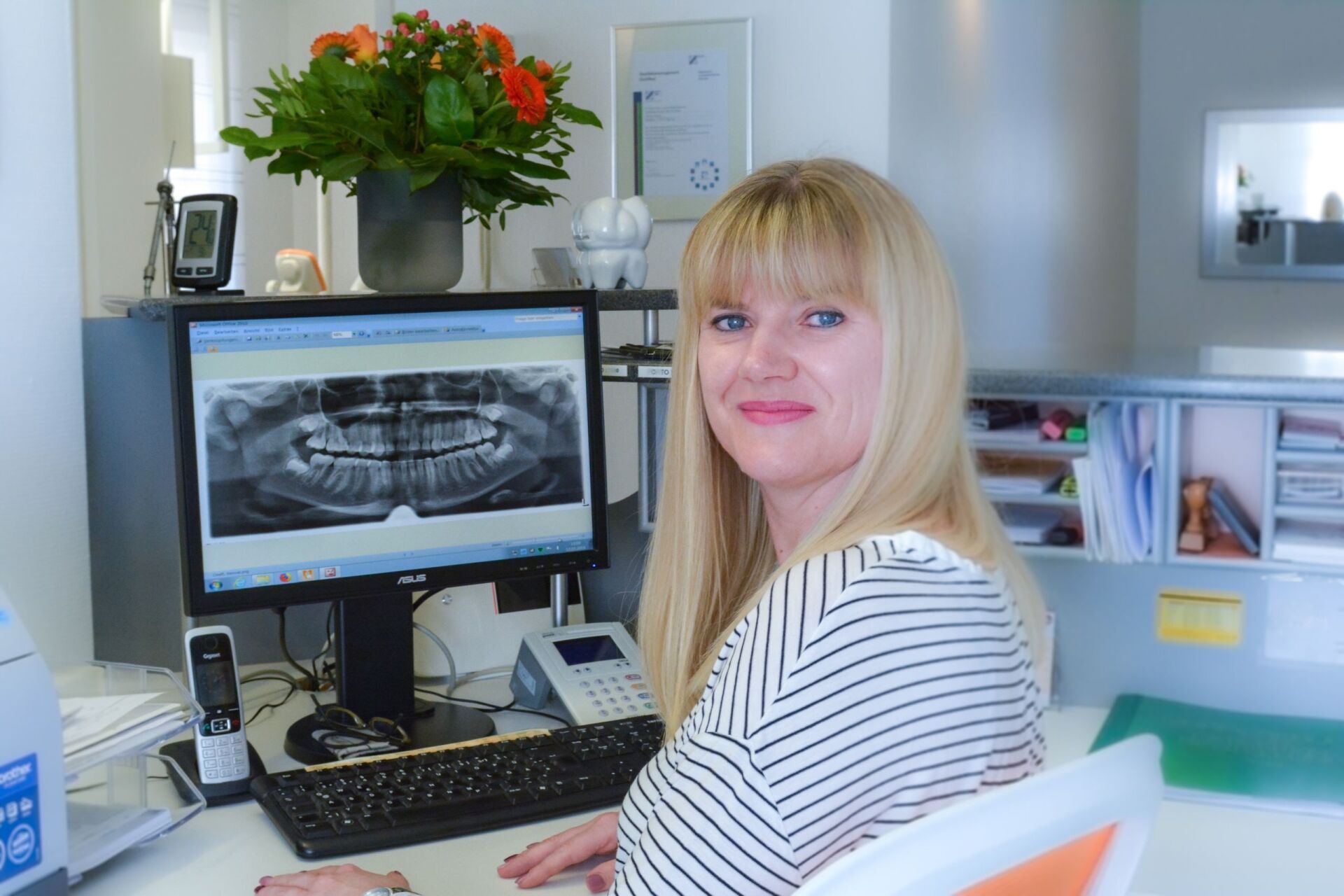 Zahnärztin Melissa Wagner Praxisteam