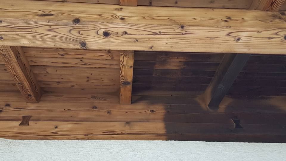 Trockeneis und Sandstrahlen