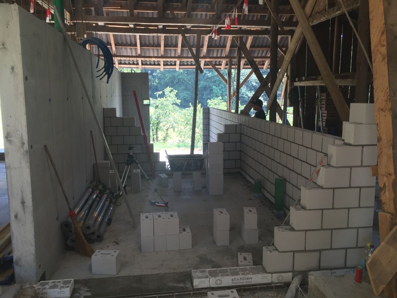 Hans Kaspar Umbau Neubau Renovation Kundenmaurer