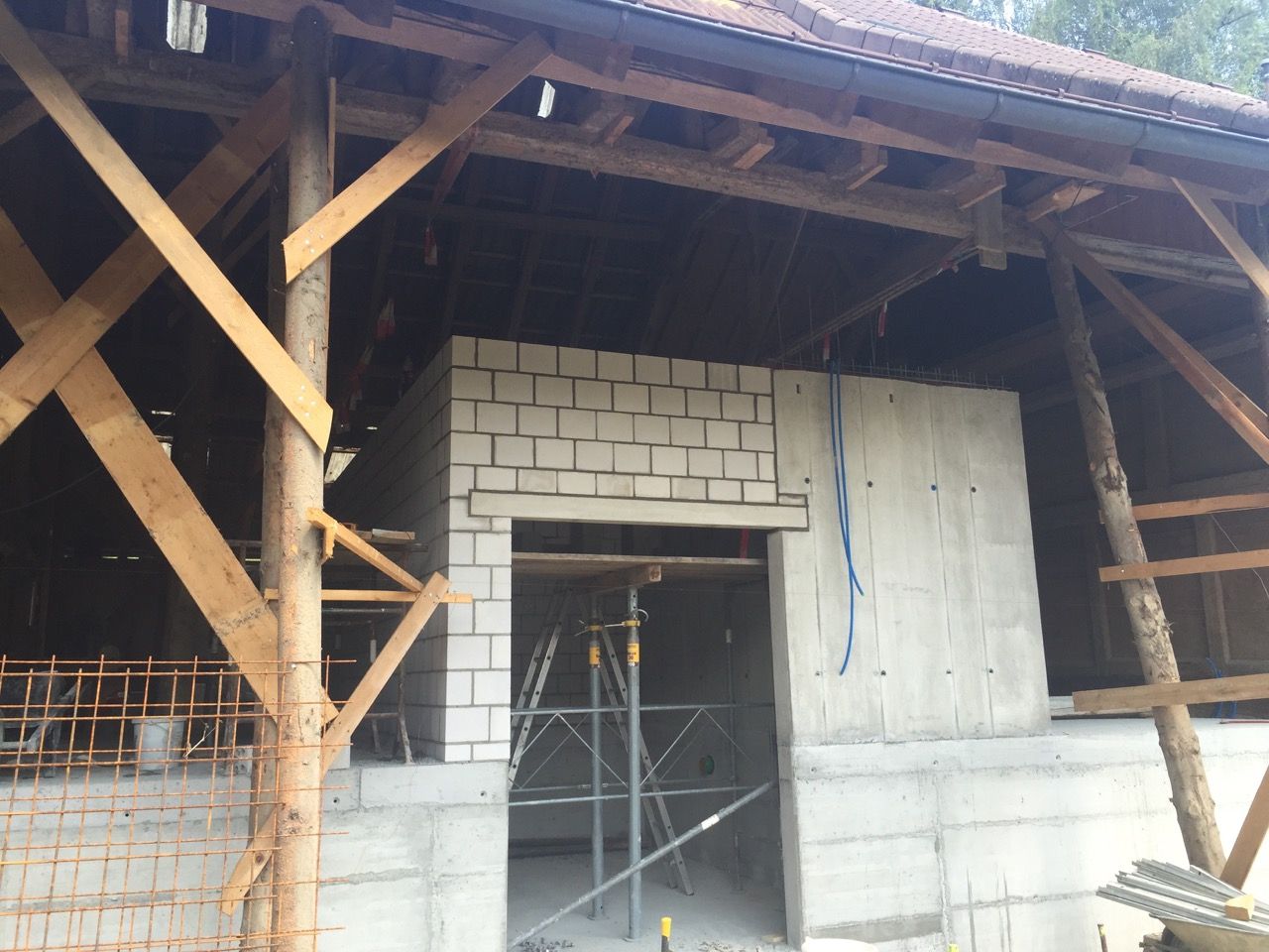 Hans Kaspar Umbau Neubau Renovation Kundenmaurer