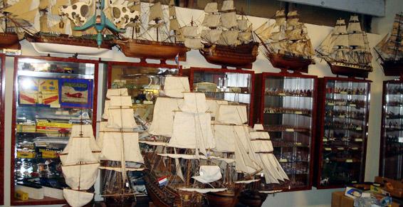 Bateaux maquettes