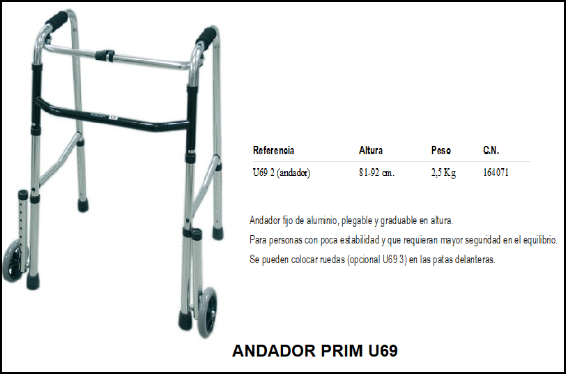 Una imagen de un andador con ruedas sobre un fondo blanco.