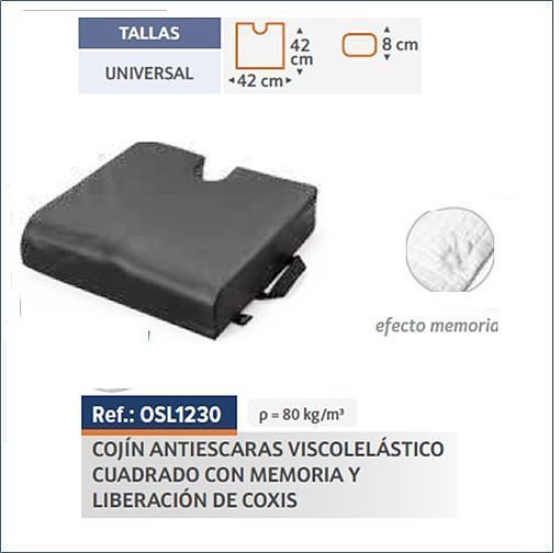 Un cojín negro reposa sobre una superficie blanca.