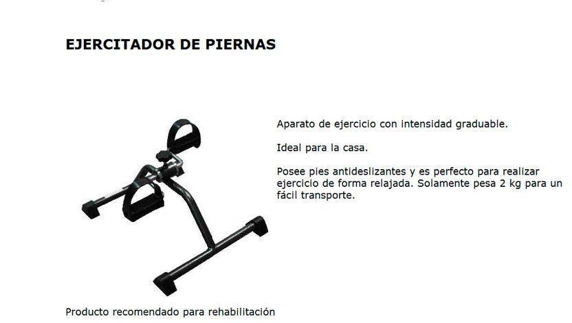Una imagen de una máquina de ejercicios con las palabras ejercitador de piernas en ella.