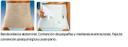 Una imagen de una persona que lleva un vendaje en el estómago.