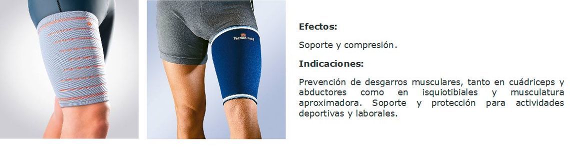 Una imagen de la pierna de una persona con una venda.