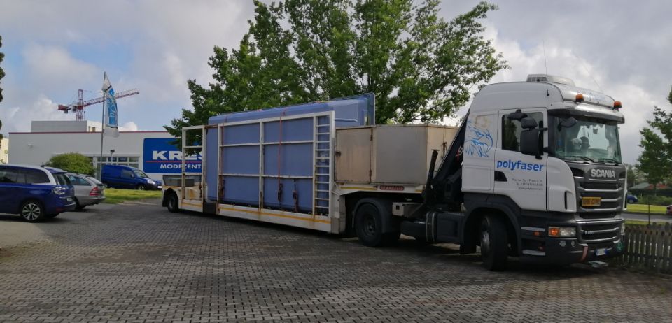 Steffen Türpe – Poollieferung mit LKW