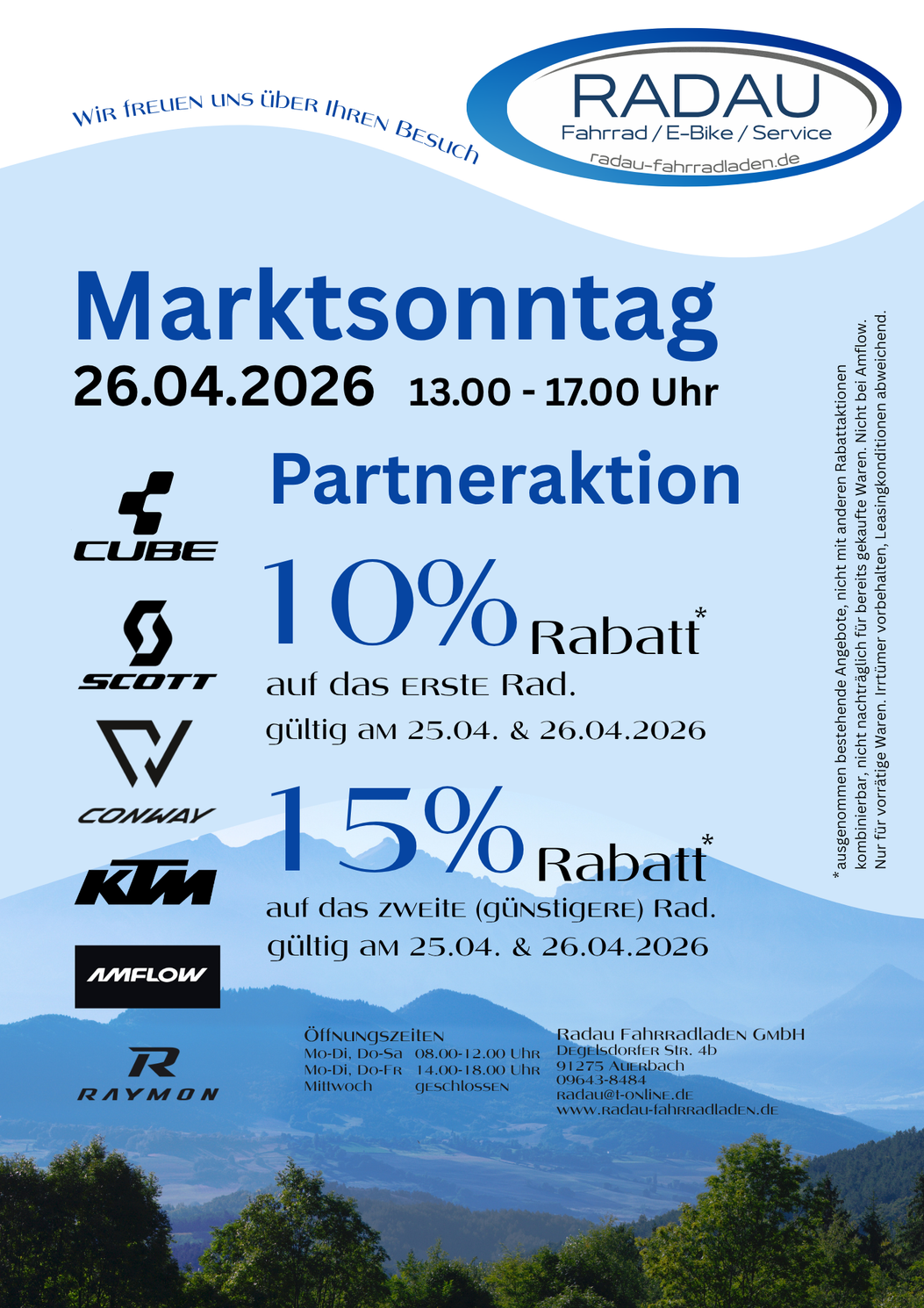 Marktsonntag 26.04.2026