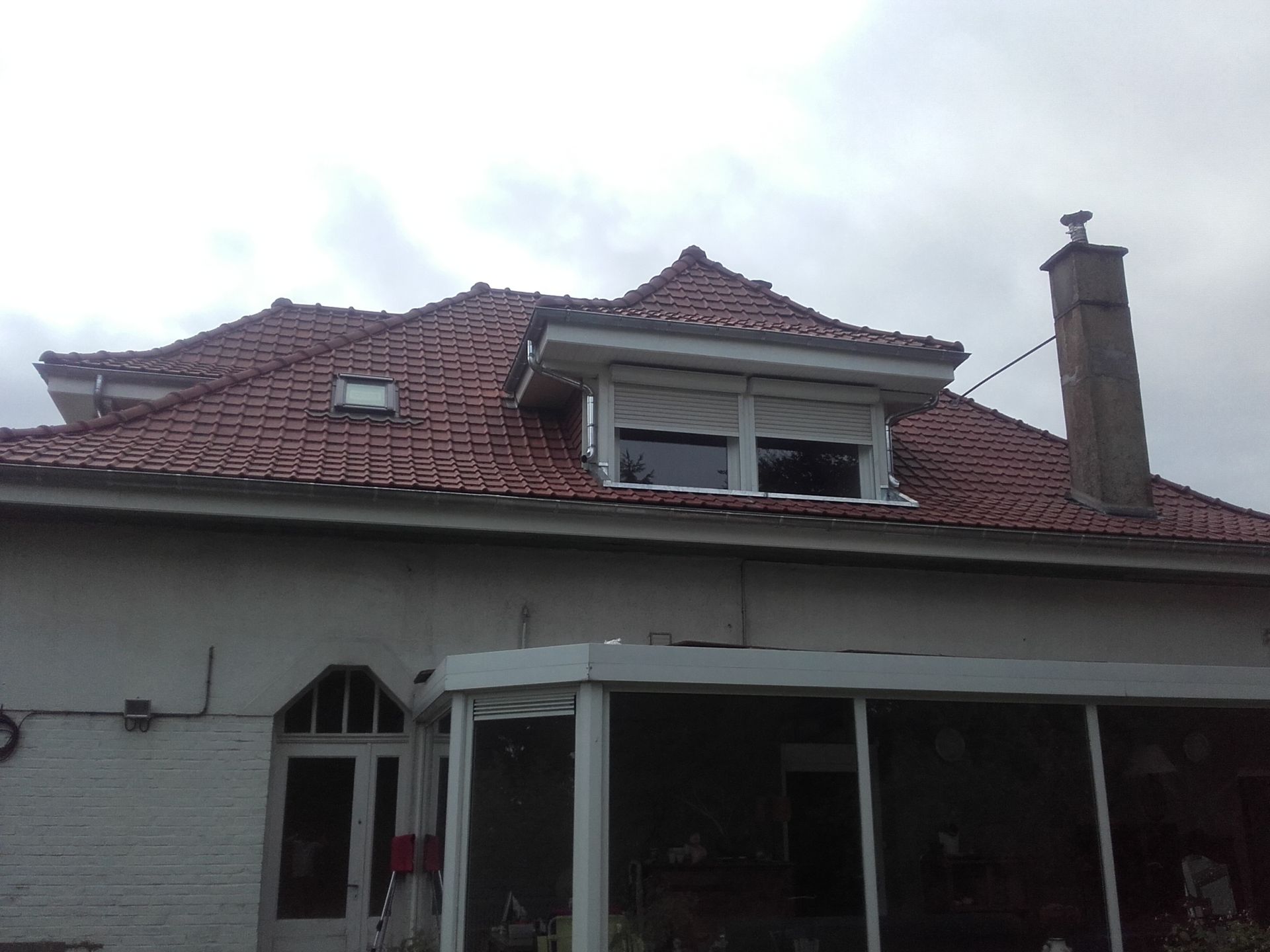 Zinguerie et toiture rénovées