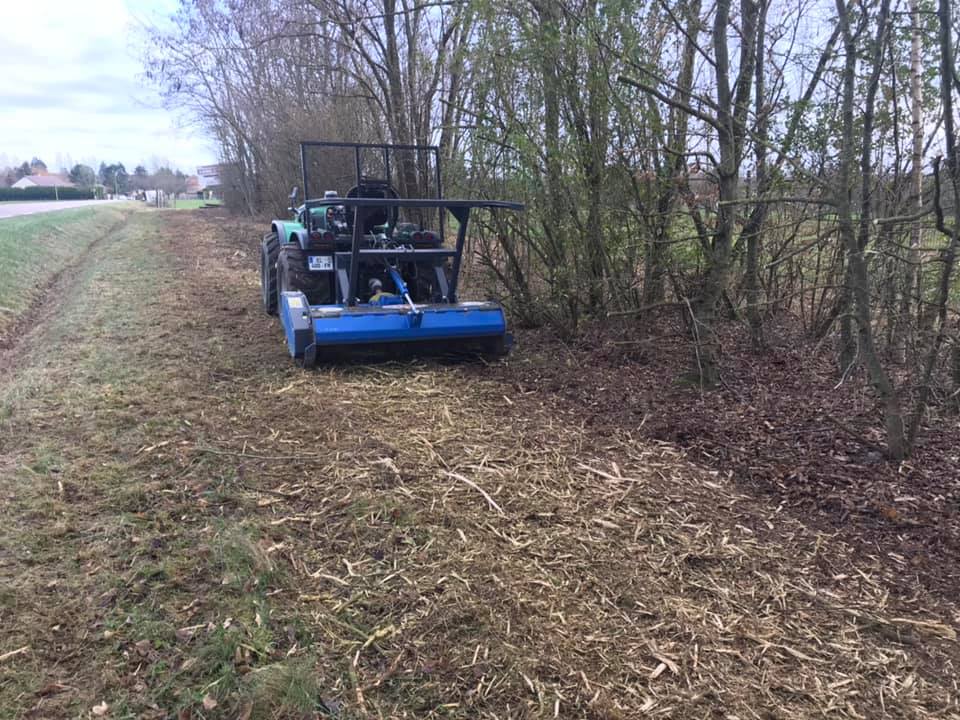 Broyage de végétaux