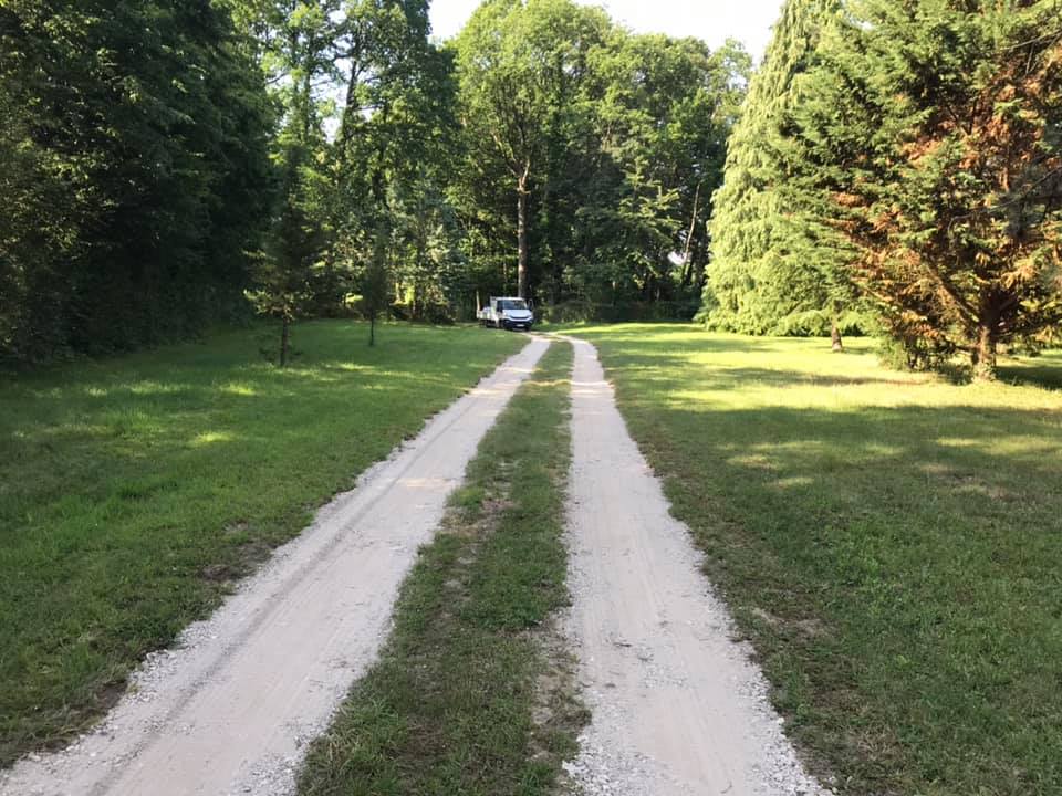 Réfection d'une allée