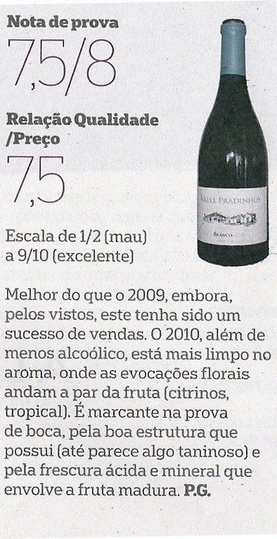 Informações sobre vinhos