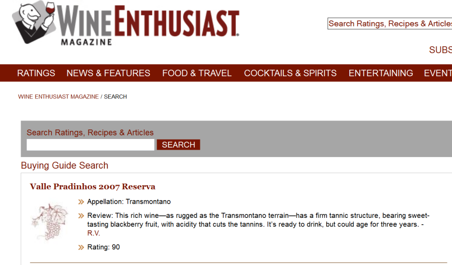 Wine Enthusiast