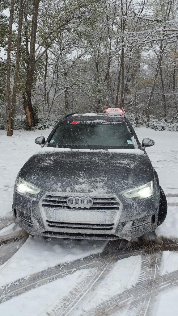 Taxi en hiver