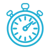 Chronomètre stylisé.