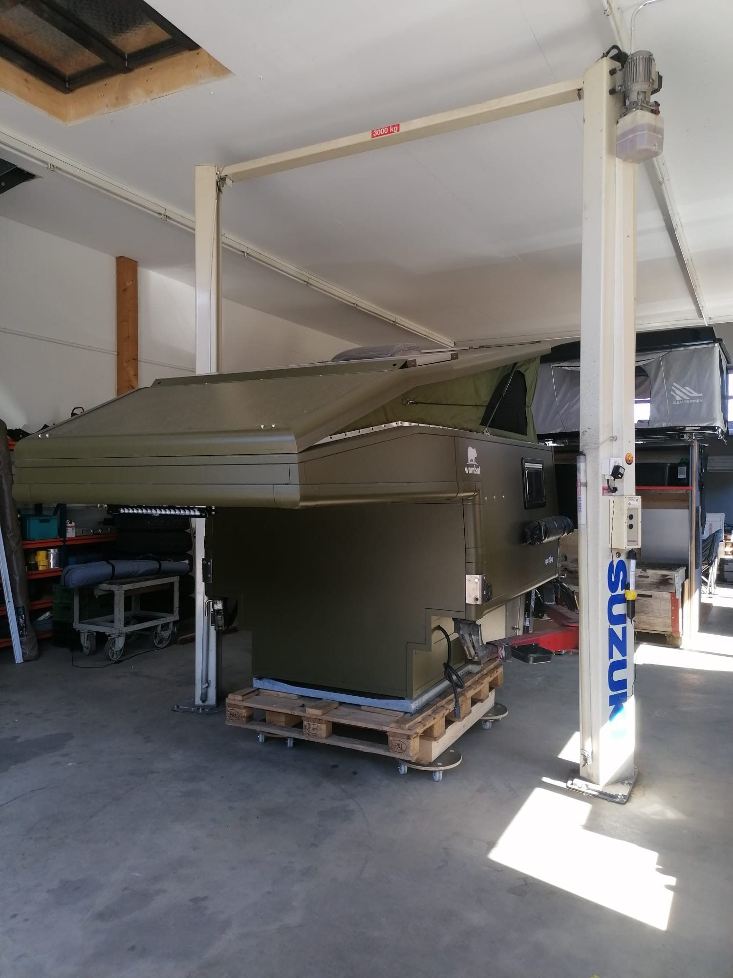 Bild Kabine, Das Offroad Campen Team, Öffnet den Dialog