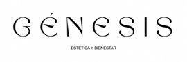 G&Eacute;NESIS logo with &ldquo;EST&Eacute;TICA Y BIENESTAR&rdquo; tagline on a white background