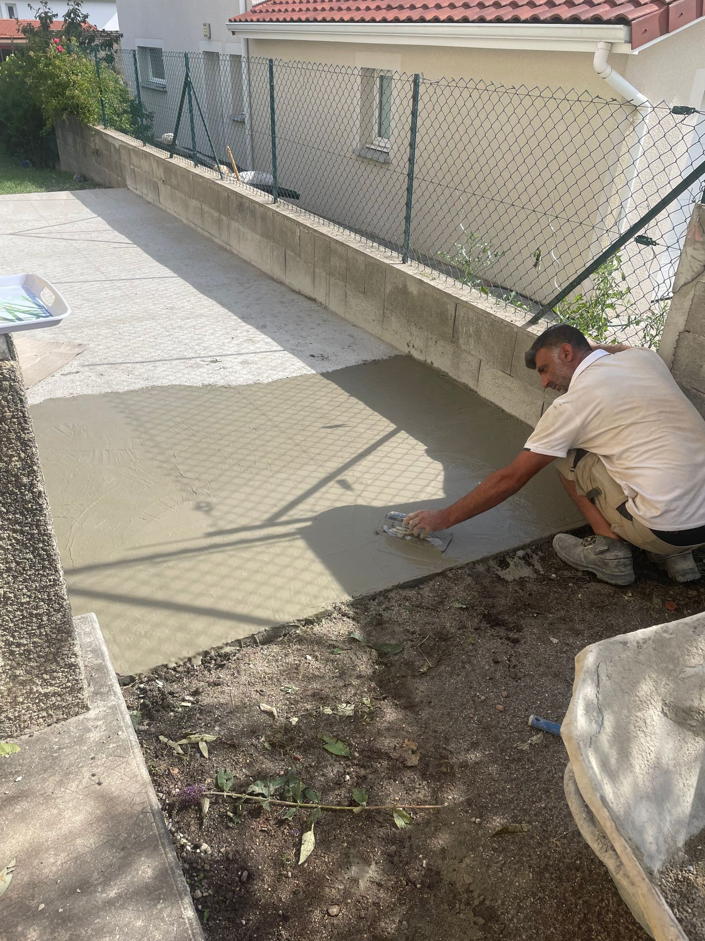 Création de terrasse longue
