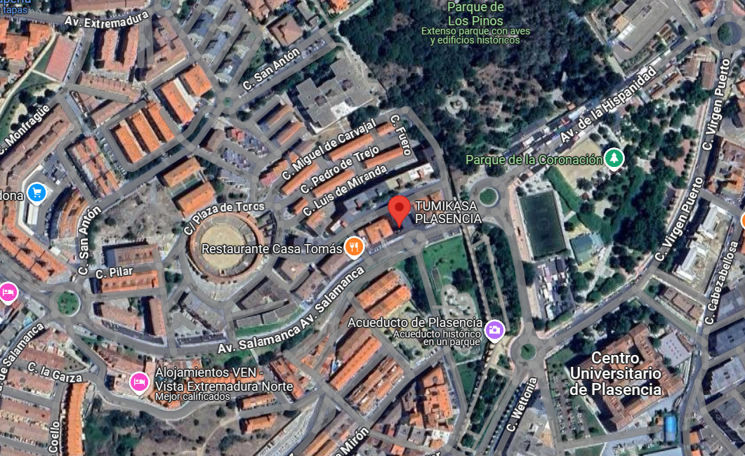 Google Maps Tumikasa plasencia