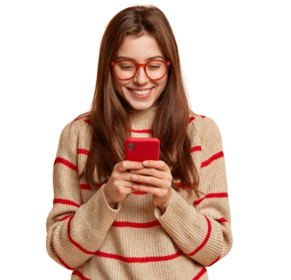 Une main avec un téléphone portable