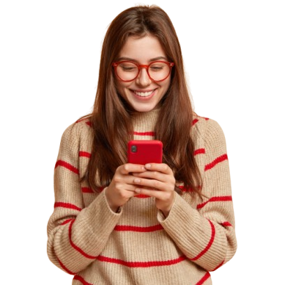 Une main avec un téléphone portable