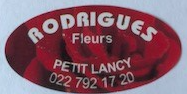 Logo - Rodrigues Fleurs - Petit - Lancy