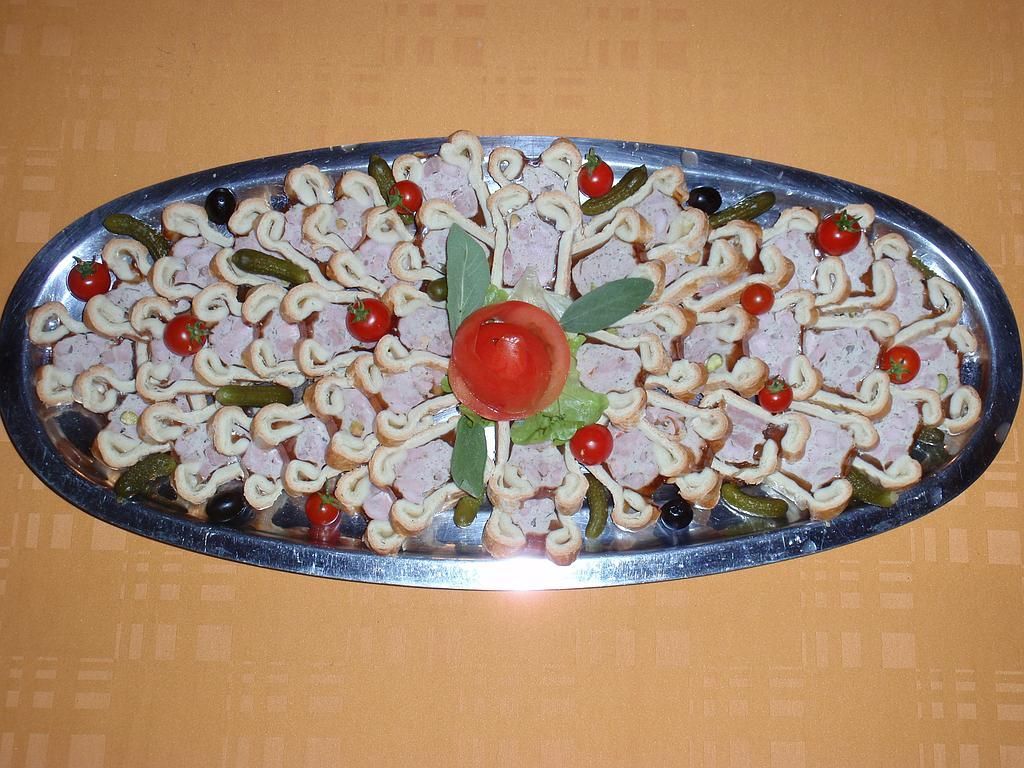 Plat de pâté en croûte