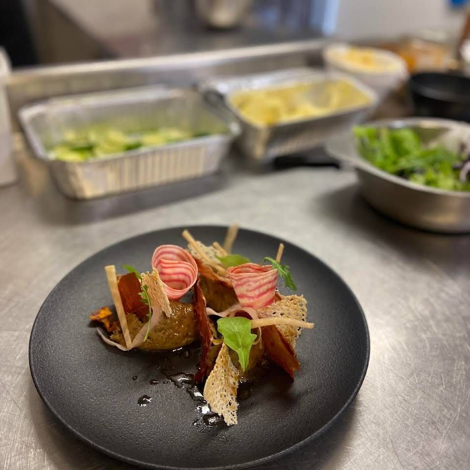 Plat de la cuisine du Malgovert