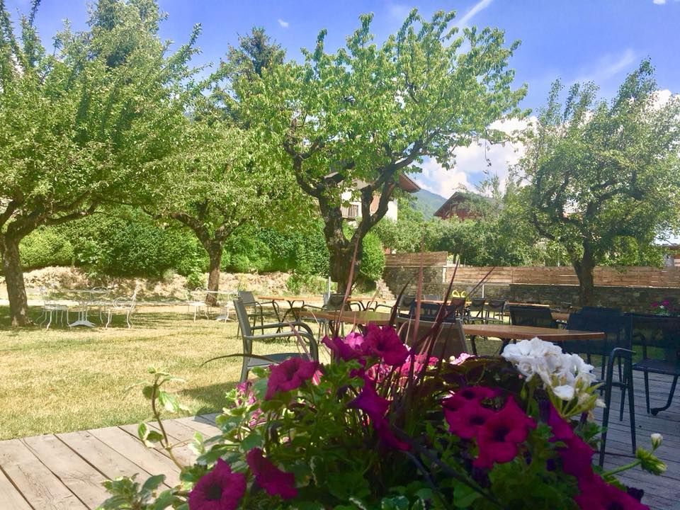 Terrasse ensoleillée