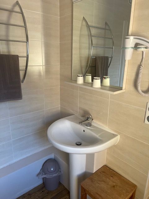 Lavabo d'une des chambres