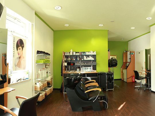 Innenansicht Friseur Loock