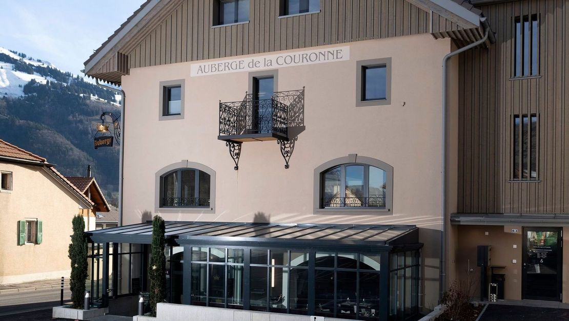 Auberge La Couronne Enney - salle de restaurant