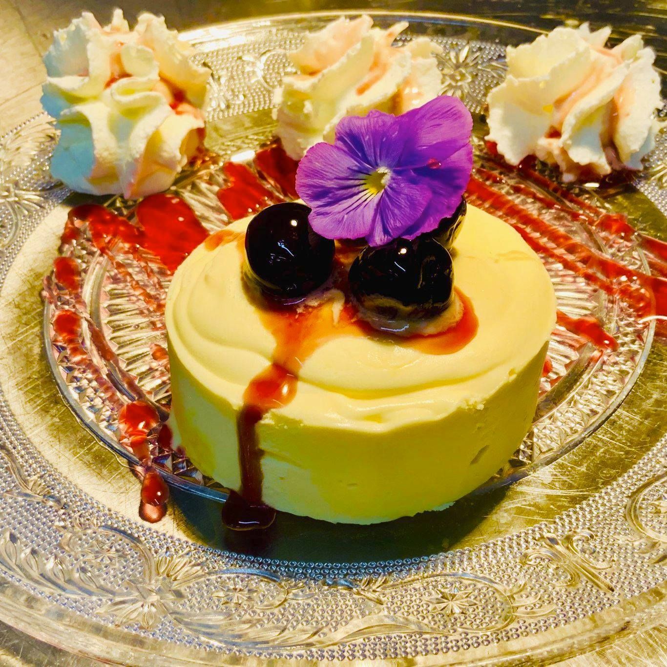 Auberge La Couronne Enney - dessert maison