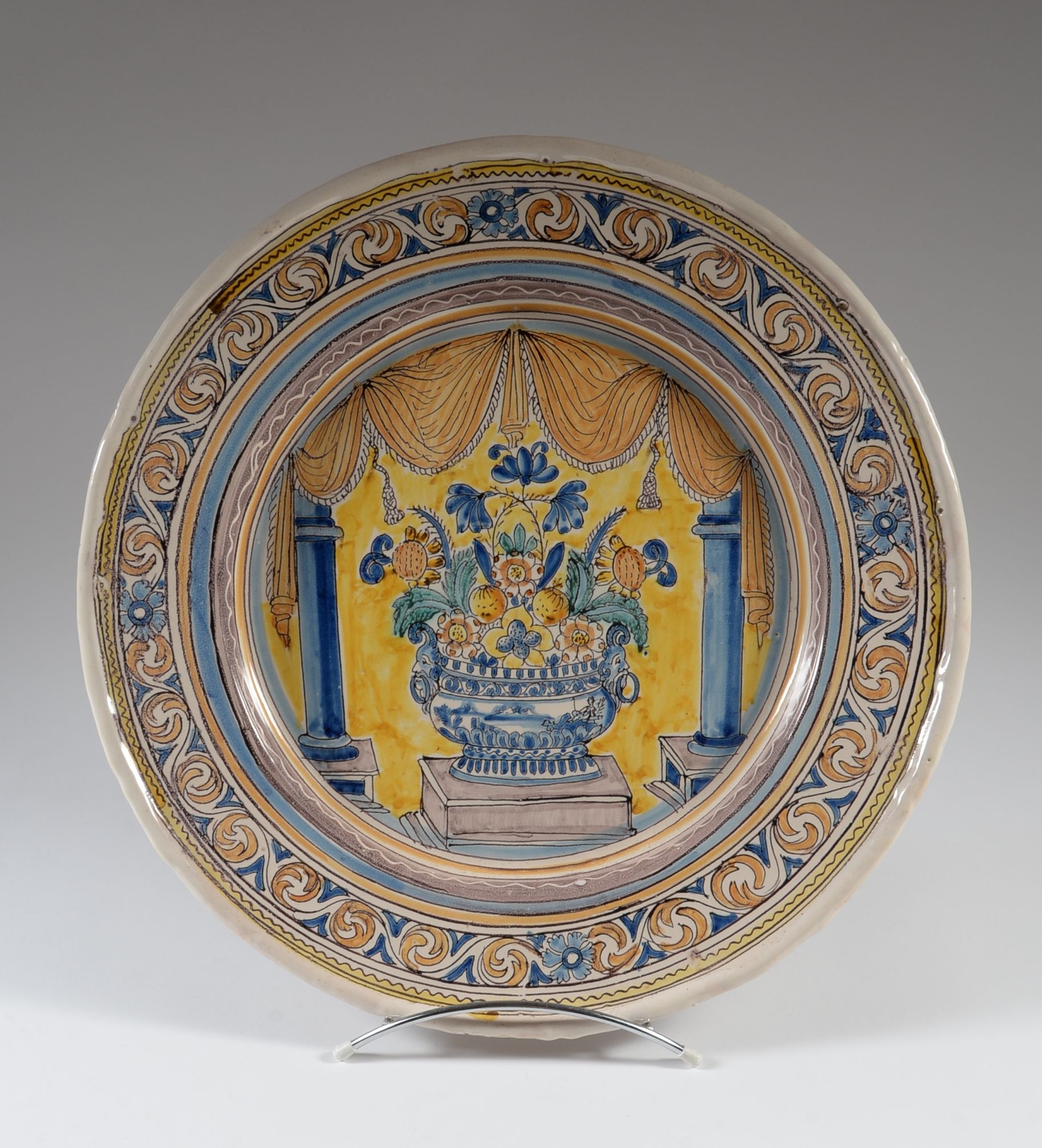 Auction
Enchères
A vendre
For sale
Faïence
Nevers
Plat