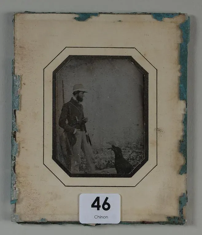 [DAGUERREOTYPE]. Vers 1860.