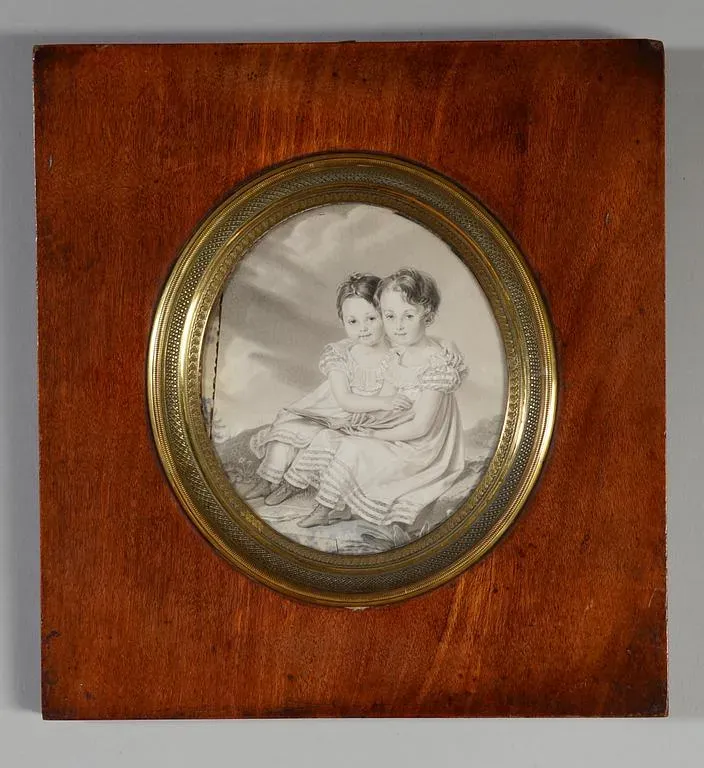 Miniature sur ivoire par JJ KARPFF