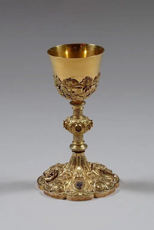 Calice en vermeil. XIXe siècle.