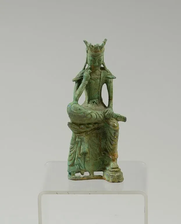 Corée Bouddha en bronze.