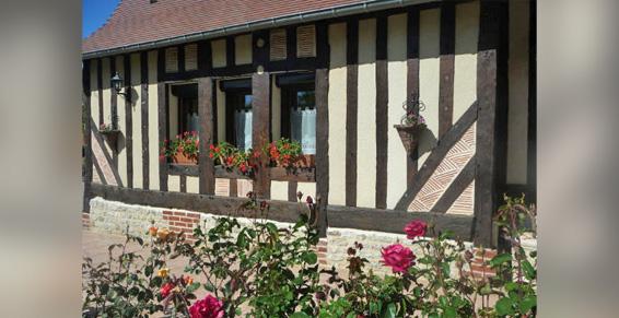 Restauration de maisons normandes avec David Letellier à Valsemé dans le Calvados (14)