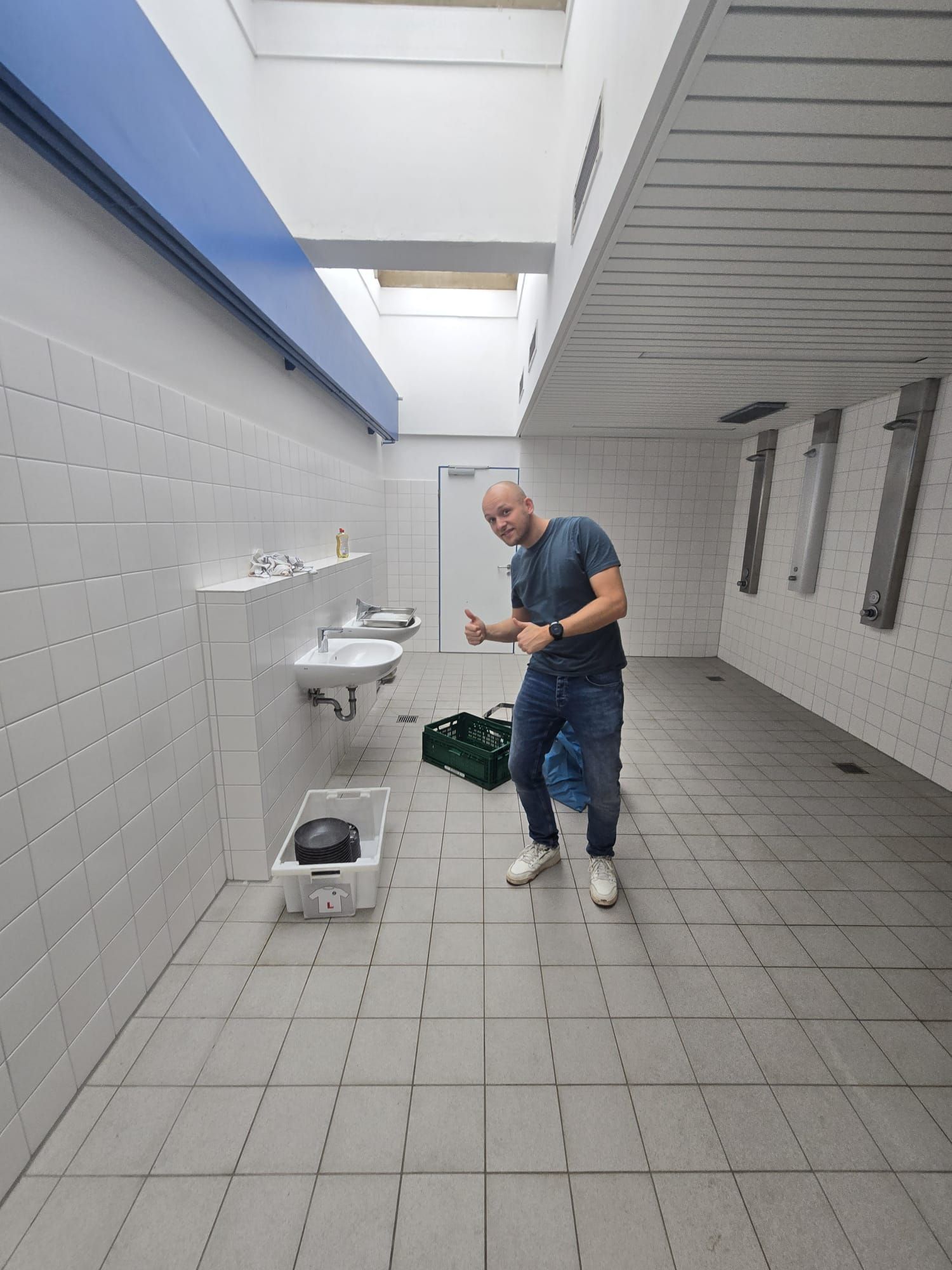 Tatkräftige Unterstützung beim Sport macht stark-Tag