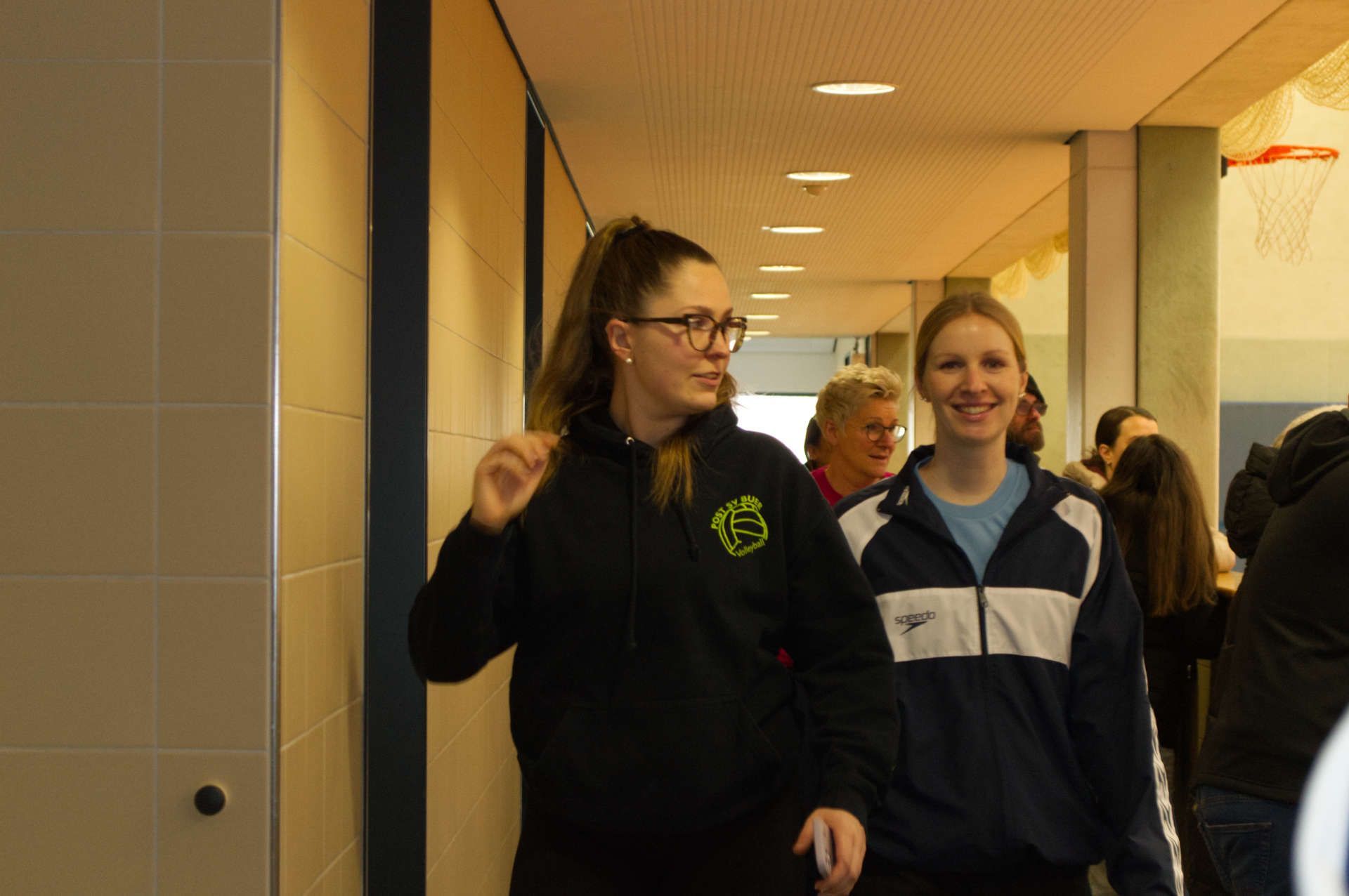 Ankommen beim Neujahrsturnier 2026 der Volleyball-Abteilung