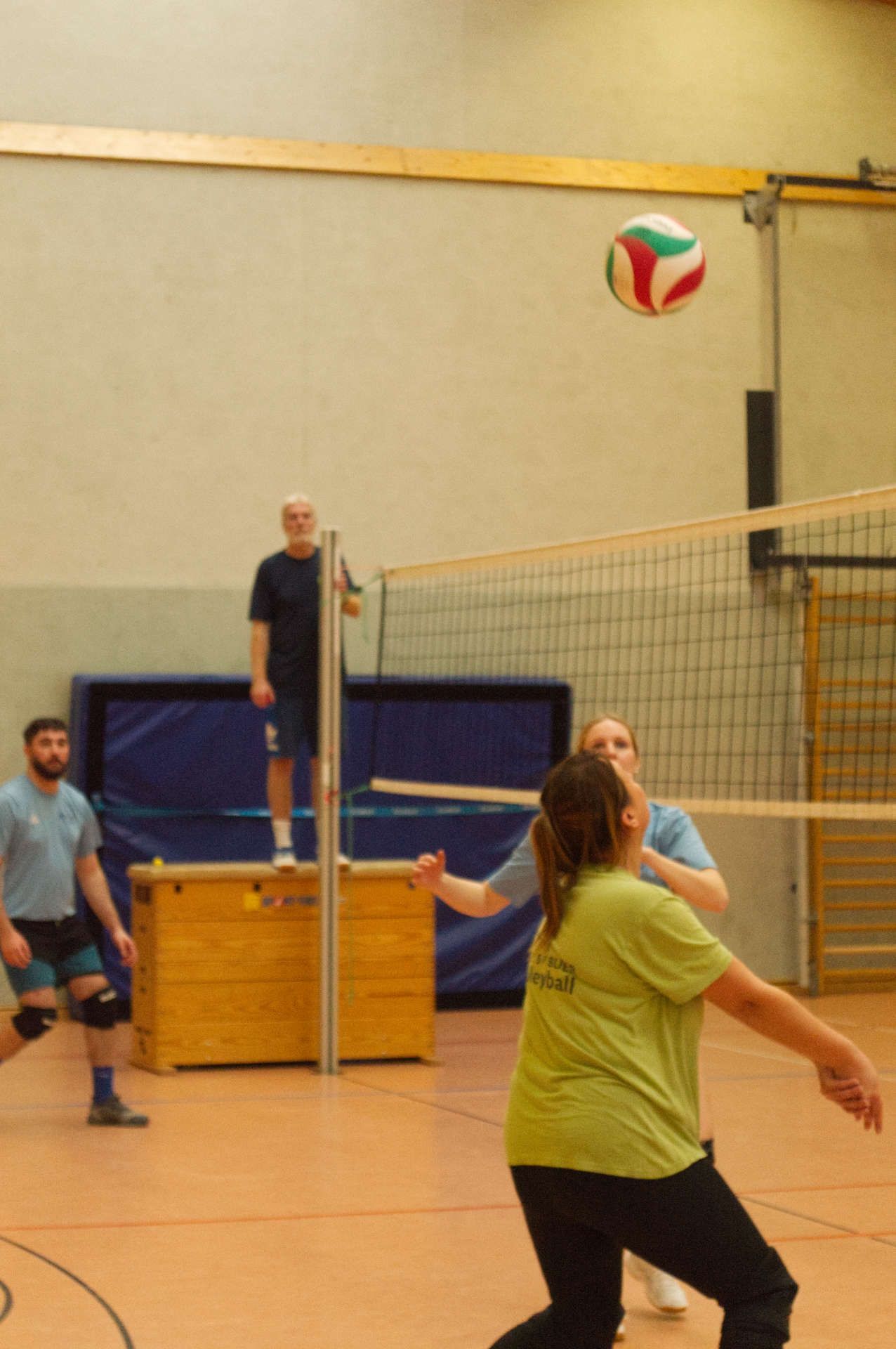 Ballannahme beim Volleyball